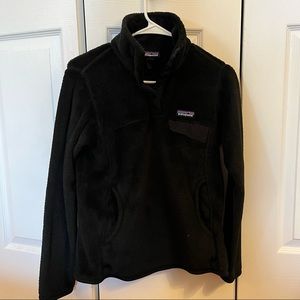 Patagonia Re-Tool Snap-T Fleece Pullover Black